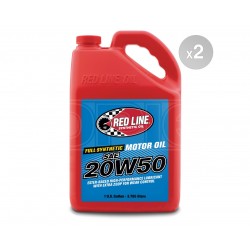 RED LINE 20W-50 SYNTHETIC ENGINE OIL 3.785L GALLON