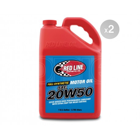 RED LINE 20W-50 SYNTHETIC ENGINE OIL 1 GAL