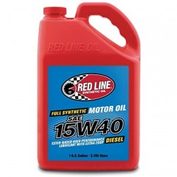 RED LINE 15W-40 SYNTHETIC DIESEL ENGINE OIL 1 GAL