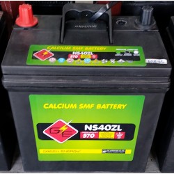 NS40ZL BATTERY GREEN ENERGY 12 MONTHS 570 AMPS