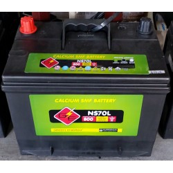 NS70L BATTERY GREEN ENERGY 12 MONTHS 800 AMPS