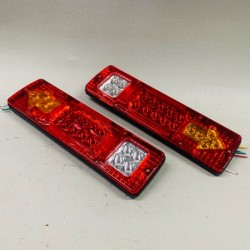 UNIVERSAL LED TAIL LAMP PAIR 12V-24V 12 X 3.6 INCHES