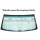 NISSAN SENTRA B15 REAR WINDSCREEN USED