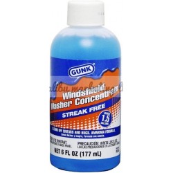 GUNK WINDSHIELD WASHER CONCENTRATE 6 OZ