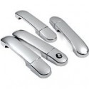 NISSAN TIIDA OUTER DOOR HANDLES CHROME COVERS SET