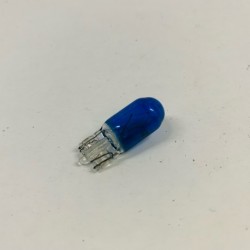 SINGLE CONTACT BLUE CAPLESS SMALL BULB 12V