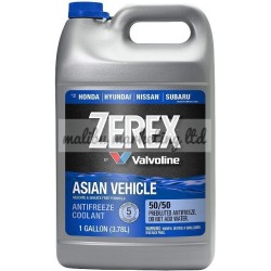 ZEREX BLUE ANTIFREEZE COOLANT PRE-DILUTED COOLANT 50/50 GALLON