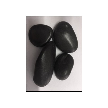 Black Polish Pebble Stone(BIG)