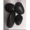 BLACK POLISH PEBBLE STONE (SMALL)