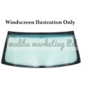 NISSAN SENTRA B12 REAR WINDSCREEN USED