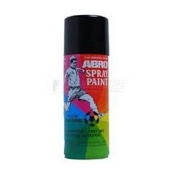 ABRO SPRAY PAINT GLOSS BLACK 400 ML.