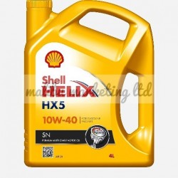 SHELL 10W-40 HELIX HX5 ENGINE OIL 4L GALLON