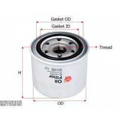 SAKURA C-1111 IC, 2C, 3C OIL FILTER