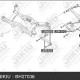 CRADLE CONTROL ARM BUSHING