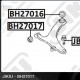 CRADLE CONTROL ARM BUSHING SMALL SUBARU LEGACY BL IMPEZA GD XV 86