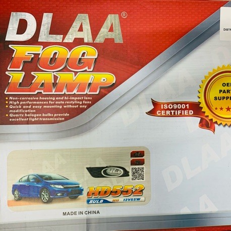 TOYOTA COROLLA  NZE121 2001 LH FOG LAMP